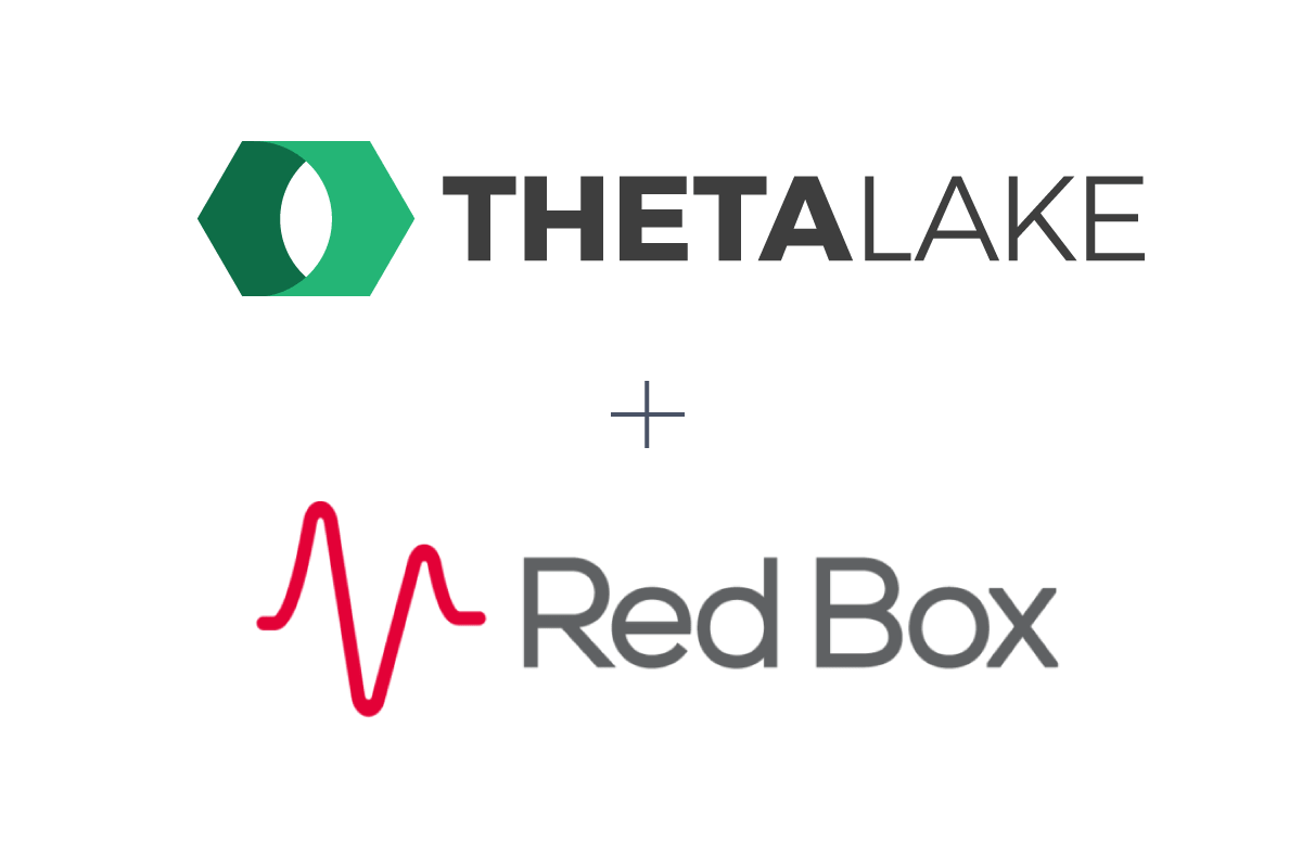 Theta Lake and Red Box compliance integration logo