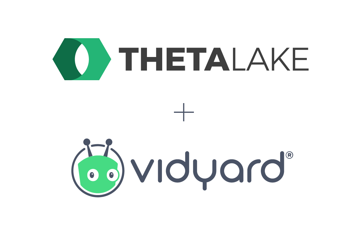 Theta Lake and Vidyard video compliance integration logo