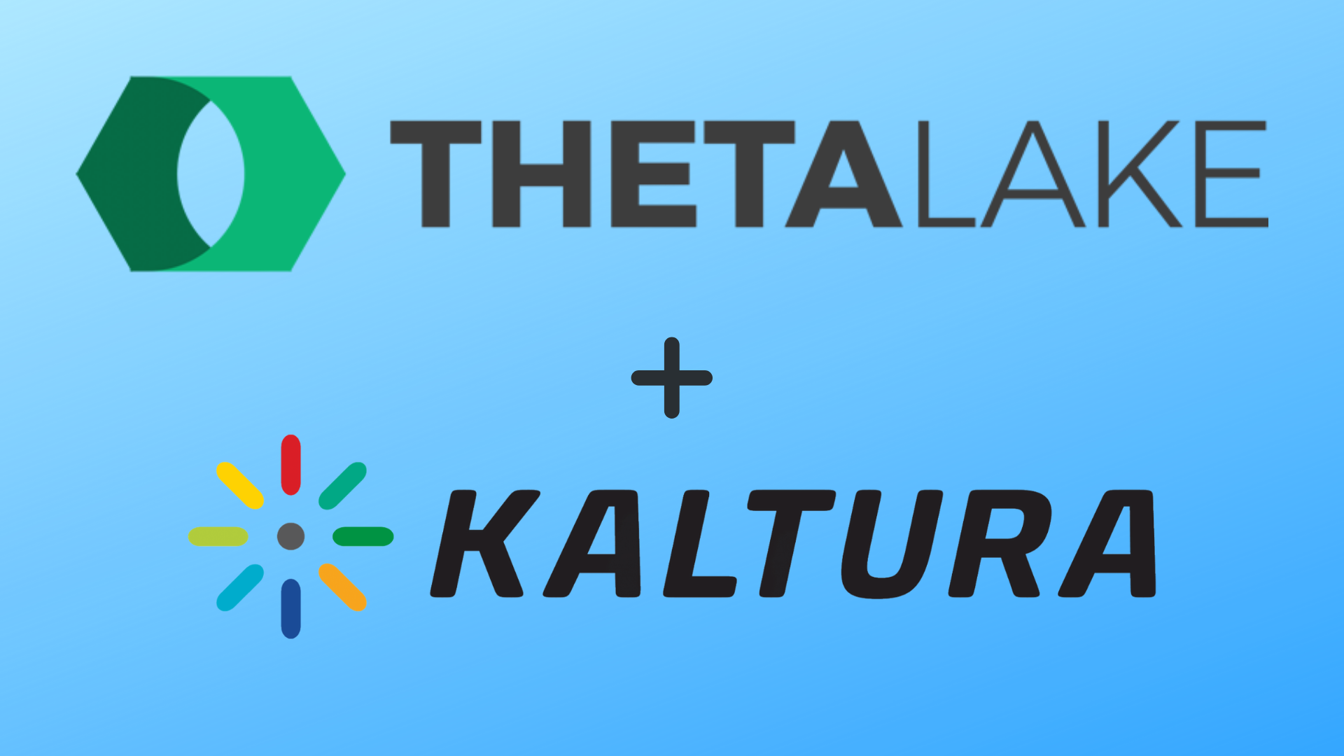 Theta Lake and Kaltura integration logo