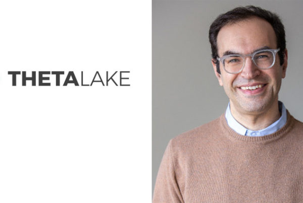 Theta Lake logo and Marc Gilman, General Counsel and VP of Compliance