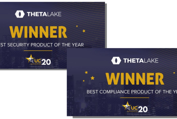 Theta Lake, Winner of "best compliance product of the year", UC Awards 2020