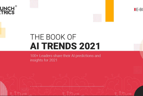 Crunch Metrics banner: The book of AI trends 2021