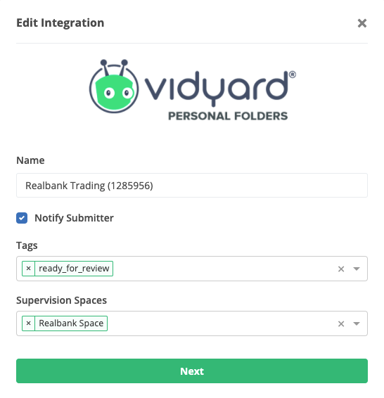 Vidyard Personal Folders Setup 02