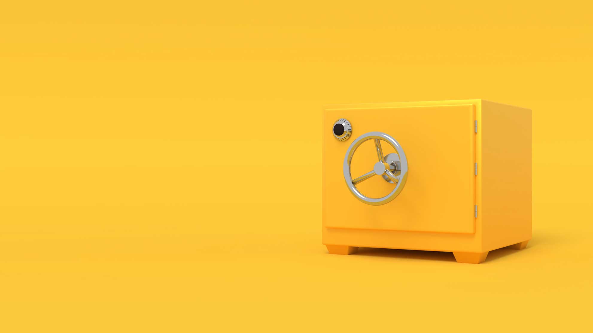 yellow secure safe