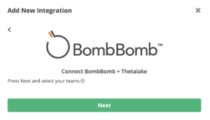 BombBomb and Theta Lake integration