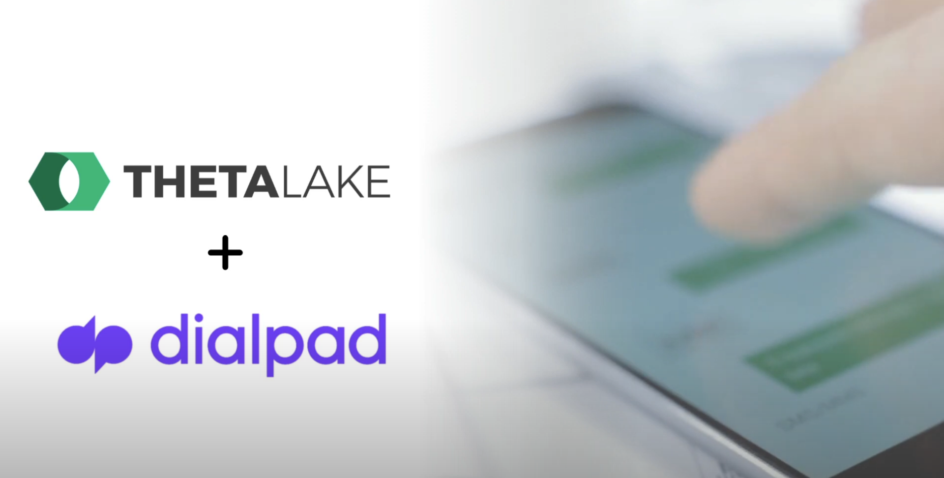 Theta Lake and Dialpad integration logos