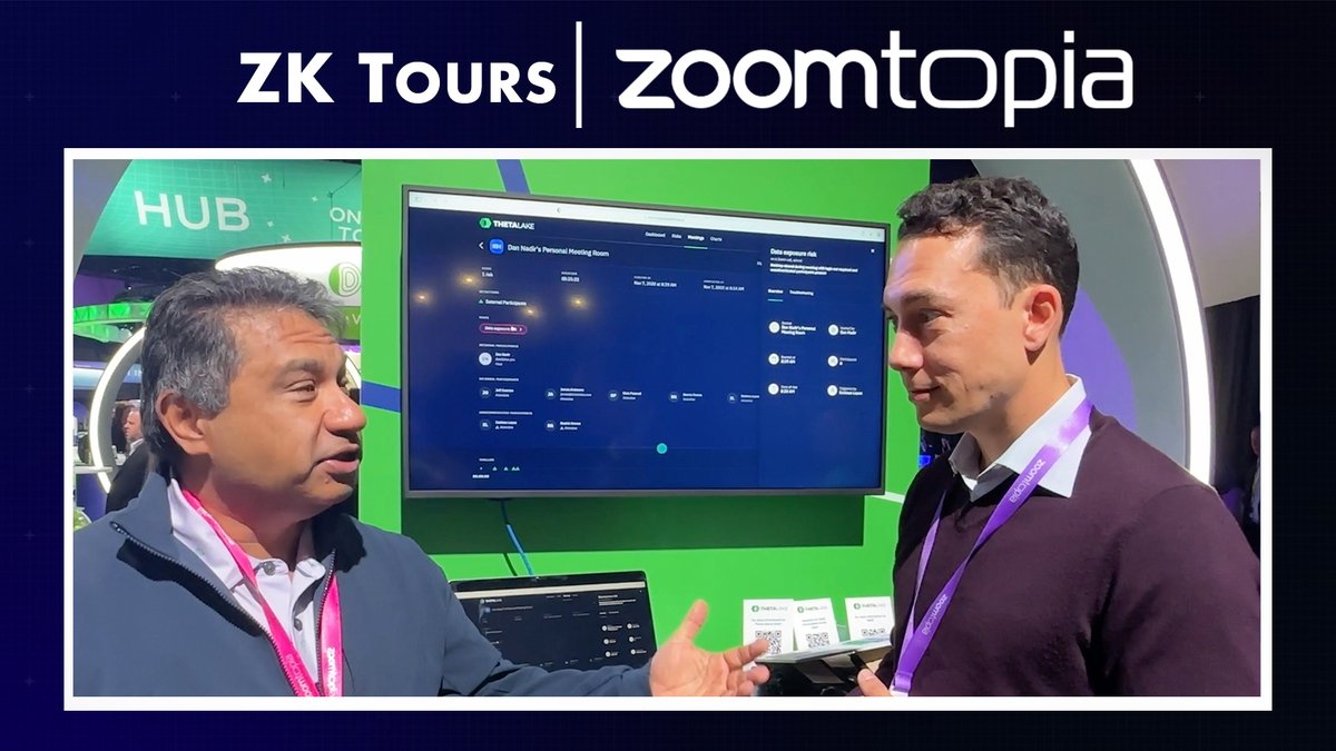 ZK Tours at Zoomtopia, Zeus and Anthony talking