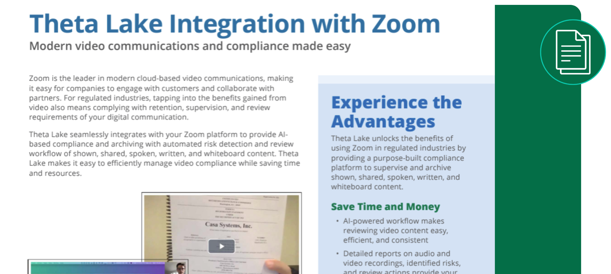 IntegrationBrief ThetaLake and Zoom 2023
