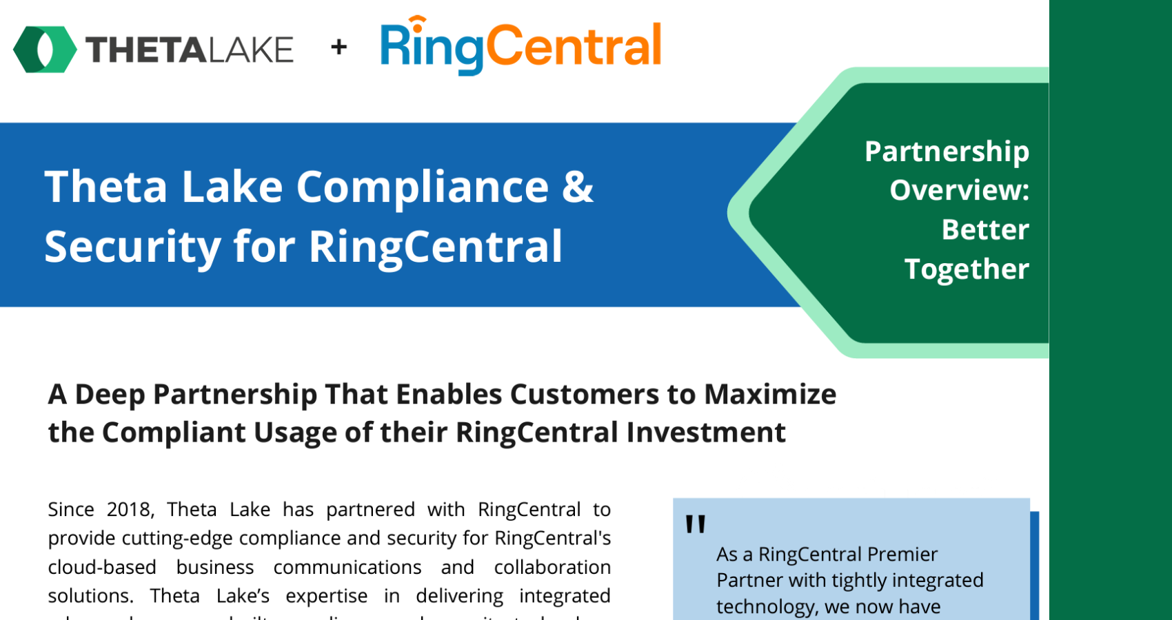 Partnership Overview RingCentral
